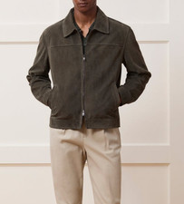 Giacca camionista in pelle da