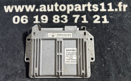 Calculateur moteur renault - calculateur,