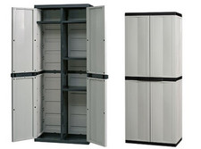 ARMADIO TREND LINE IN RESINA PORTASCOPE H.165