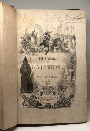 Libro antico 1850 les - libro,
