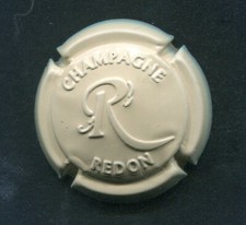 Plaque de muselet de champagne  BLANC - Pascal REDON