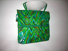 BORSA MARE IN PLASTICA ANNI 70 VINTAGE MANICI IN CORDA