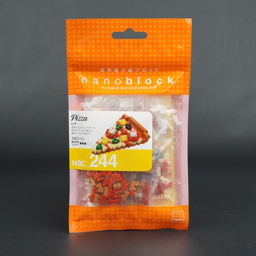Nanoblock pizza fetta set 160 - pizza,