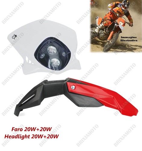 Maschera faro duke bianco - maschera,