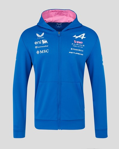 Felpa con cappuccio zip - con, e