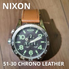 Nixon 51-30 Chrono Pelle