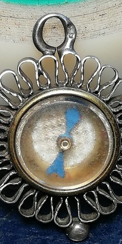 Pendente ciondolo bussola - ciondolo, in
