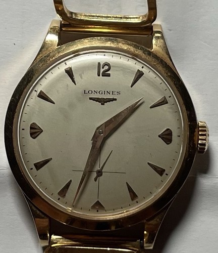 Longines 18k yellow gold men - gold, men's