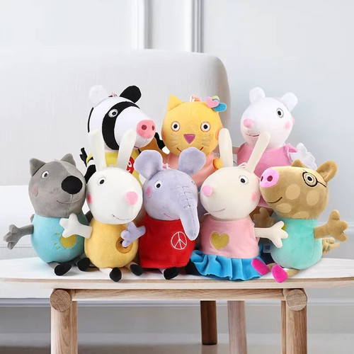 Peluche pupazzo morbido peppa - peluche,