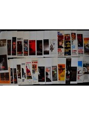 lotto di 30 locandine originali CLINT EASTWOOD western thriller azione brivido B