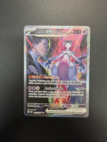 Pokemon card mewtwo - ex, del