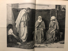 Original vintage woodcut