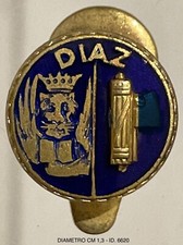 MILANO GRUPPO RIONALE ARMANDO DIAZ 1926.1943 DISTINTIVO PRODUTTORE SENESI