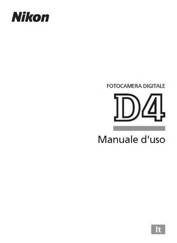 Per nikon manuale - d4,