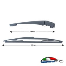 KIT TERGILUNOTTO BRACCIO/SPAZZOLA POSTERIORE ADATTO A FIAT STILO SW/5P 2001-> OE