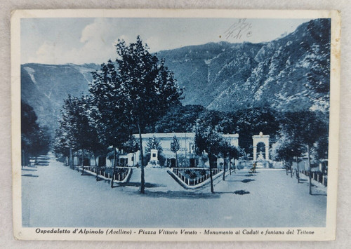 Cartolina avellino ospedaletto - avellino,