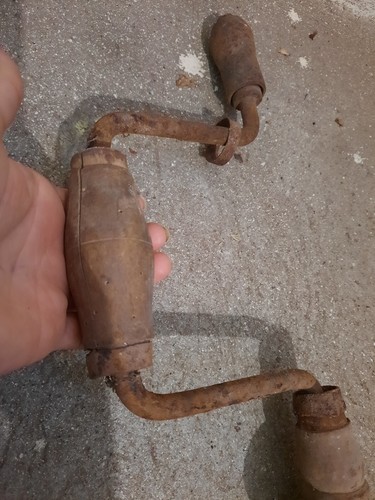 Vecchio antico trapano mano - antico,