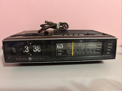 General electric flip - general, clock