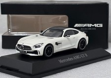 Mercedes-Benz GT-R AMG V8 Biturbo (C190) 2017 bianco diamante 1:43 Norev (13)