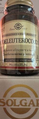 Solgar fitoeleuterococco 60 - solgar,