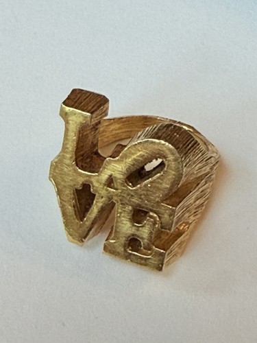 Anello vintage robert indiana - vintage,