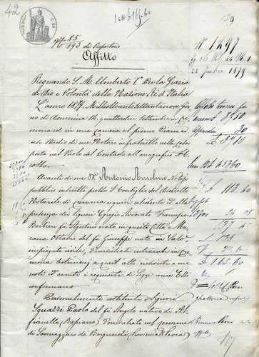 1879 antico atto - 1879,