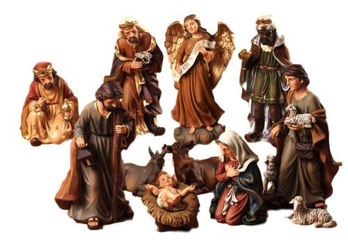 Presepe completo natività - natività, 11