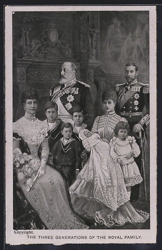 Cartolina edoardo vii - edoardo,