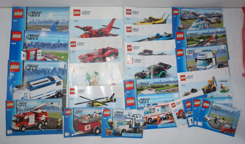 Lotto manuali lego city - lotto,