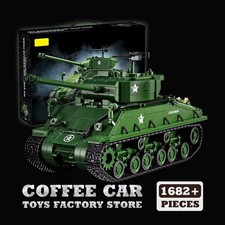 Lego Sherman Tank ww2 Military