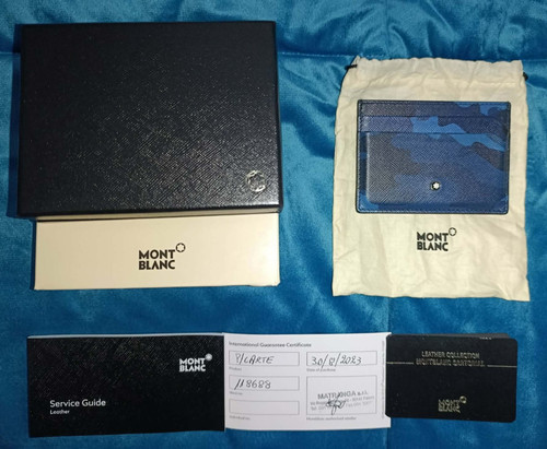 Leather goods montblanc - montblanc,