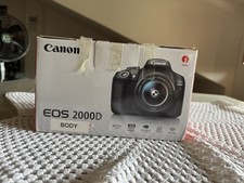 Canon EOS 2000D 24,1 Mpx Fotocamera Reflex Digitale - Nera (Solo Corpo)