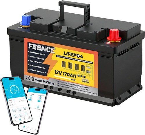 Batteria litio 12v 170ah - al,