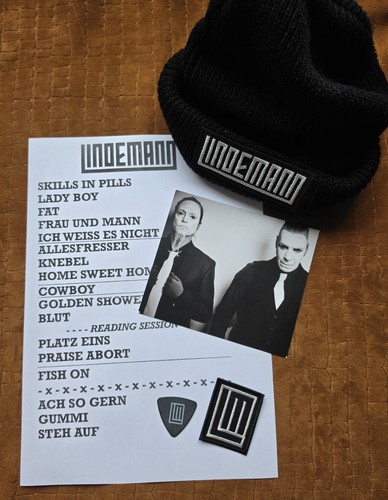 Setlist till lindemann 2020 - lindemann,