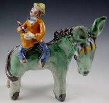 VIETRI DONKEY 1950's POTTERY