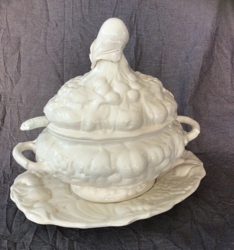 Zuppiera vintage ceramica - zuppiera,