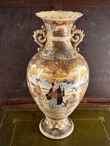 Vaso giapponese satsuma - vaso,