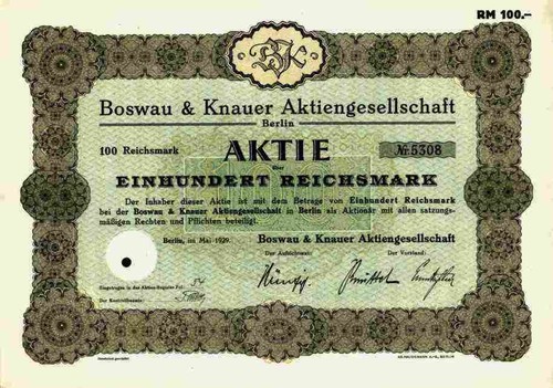 Boswau knauer 1929 - &,