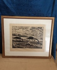 Xilografia Remo Branca 1967 Il