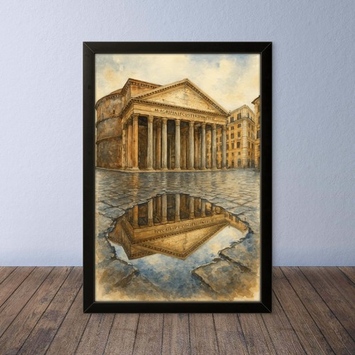 Cornice disegno acquarello - disegno, su
