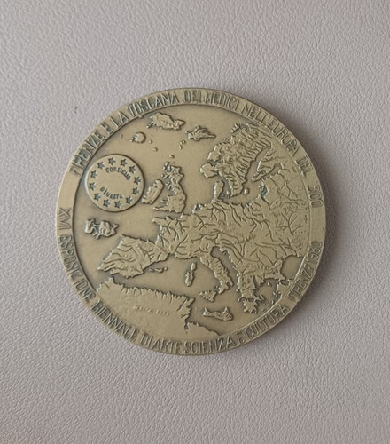 Medaglia toscana dei - la, medici