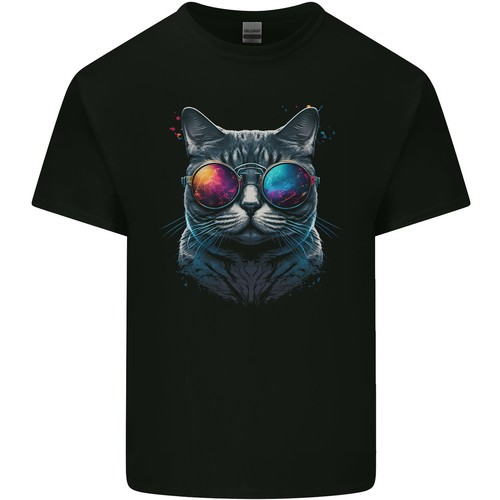 Fresco gatto con - un,