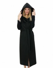 Smanicato nero lungo in lana