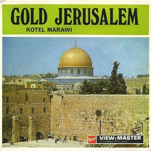 View master gold jerusalem - master,