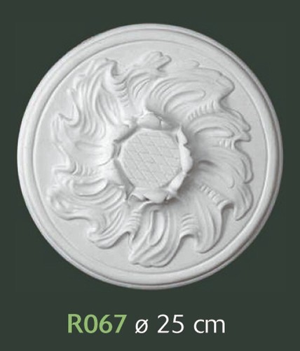 Rosone gesso bianco per - rosone,