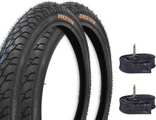 2 COPERTONI 20 X 1.75 (47-406) + CAMERE D'ARIA CITY BIKE BICI GRAZIELLA BAMBINO