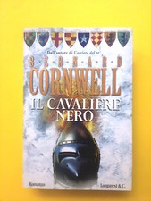 Il cavaliere nero-di Bernard Cornwell-libro Longanesi 2003-Prima edizione