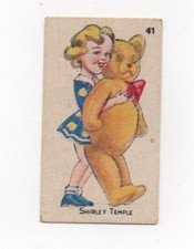 Figurina anteguerra album Cioccolata Raineri (1937) n. 41 SHIRLEY TEMPLE - OTTIM