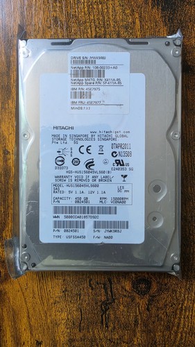 Hitachi 15k 450gb interno - hitachi,