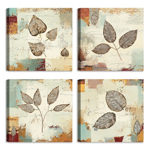 Set quadri foglie - di,